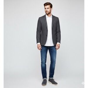 Cole Haan Original Grand Stitchlite Oxford Shoes Men 16 Gray Wingtip‎ Comfort